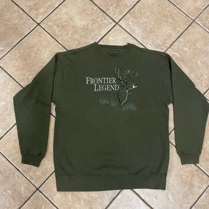 Vintage Lost Terrain Frontier Legend Crew Sweatshirt L
